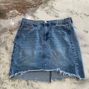 Jean skirt